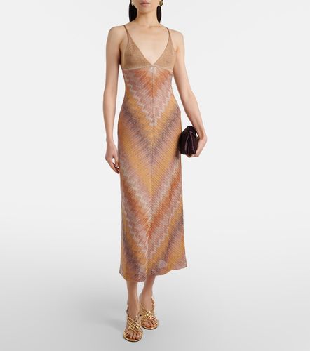 Missoni Robe midi en lamé - Missoni - Modalova