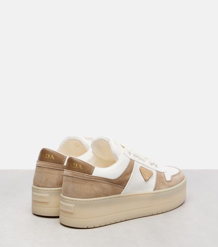 Prada Baskets Downtown Bold en cuir - Prada - Modalova