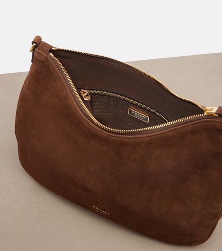 Prada Sac Aimée Large en daim - Prada - Modalova