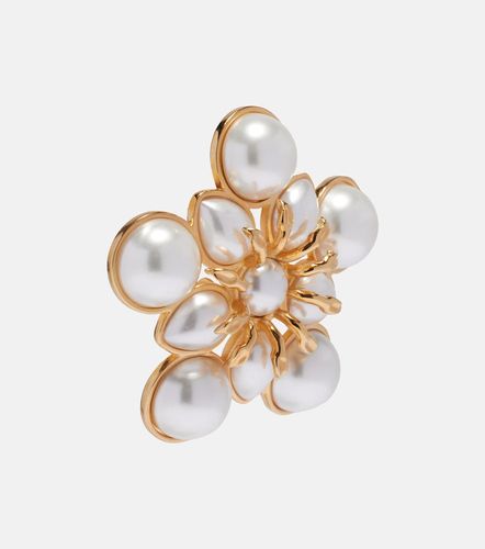 Boucles d'oreilles clip Large à ornements - Oscar de la Renta - Modalova