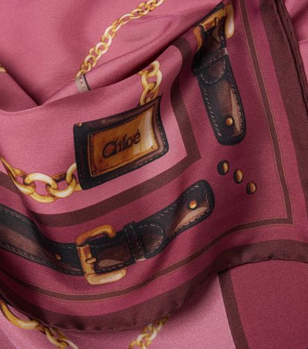 Chloé Foulard Paddington en soie - Chloe - Modalova