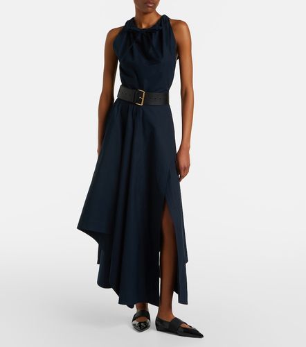 Robe midi asymétrique en coton - Givenchy - Modalova