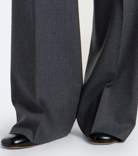Pantalon ample en laine mélangée - Max Mara - Modalova