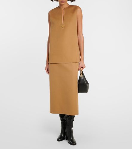 Valentino Top en laine et cachemire - Valentino - Modalova