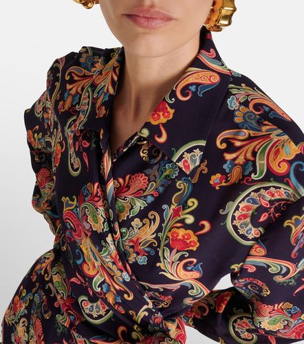 Robe chemise à imprimé paisley - Etro - Modalova