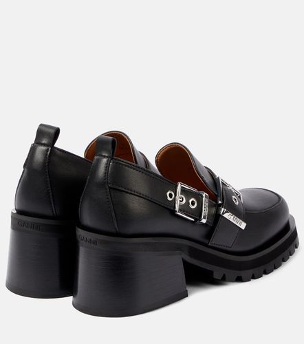 Mocassins Feminine en cuir synthétique - Ganni - Modalova