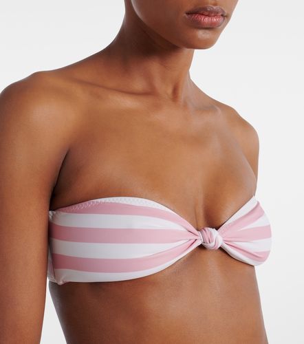 Haut de bikini bandeau Knotted rayé - Same - Modalova