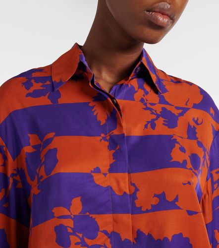 Chemise imprimée en satin - Dries Van Noten - Modalova