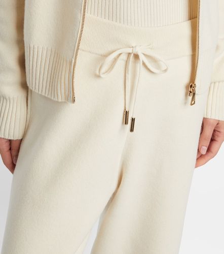 Pantalon de survêtement en laine et cachemire - Moncler - Modalova