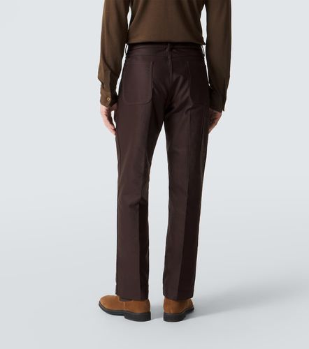 Pantalon cargo en satin de coton - Tom Ford - Modalova