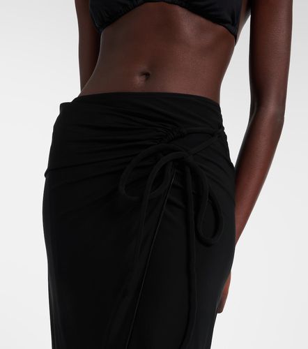 Jupe portefeuille en jersey - Max Mara - Modalova