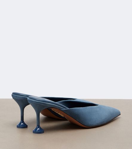 Aquazzura Mules Bisous en daim - Aquazzura - Modalova