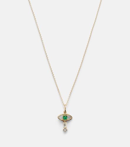 Collier en or 18 ct et diamants - Ileana Makri - Modalova