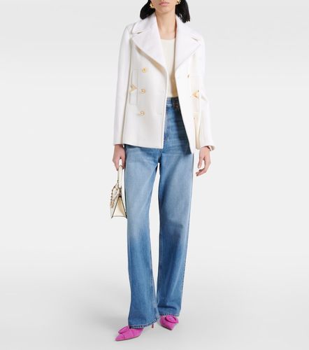 Mules Portofino en daim - Gianvito Rossi - Modalova