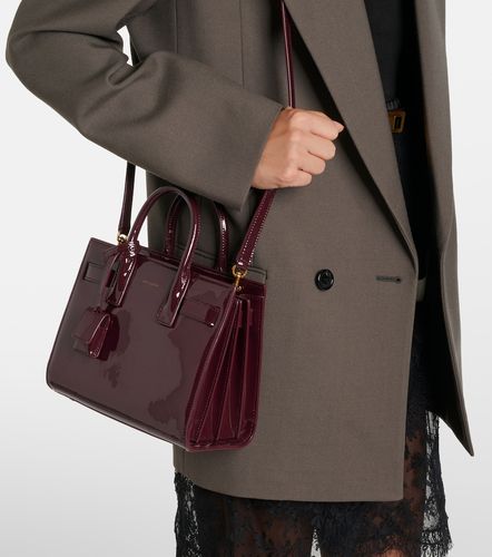 Sac De Jour Nano en cuir verni - Saint Laurent - Modalova