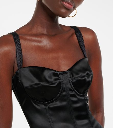 Dolce&Gabbana Robe en satin - Dolce&Gabbana - Modalova