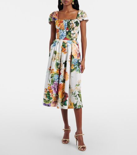 Dolce&Gabbana Robe midi en coton - Dolce&Gabbana - Modalova