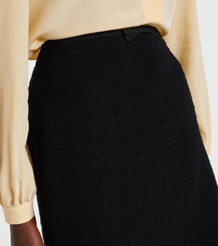 Mini-jupe en laine mélangée - Valentino - Modalova