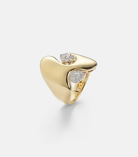 Bague en or 18 ct et diamants - Yeprem - Modalova