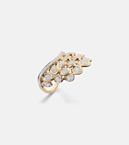 Bague Blossom en or 14 ct et diamants - Rainbow K - Modalova