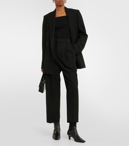 Pantalon droit à taille haute - Toteme - Modalova