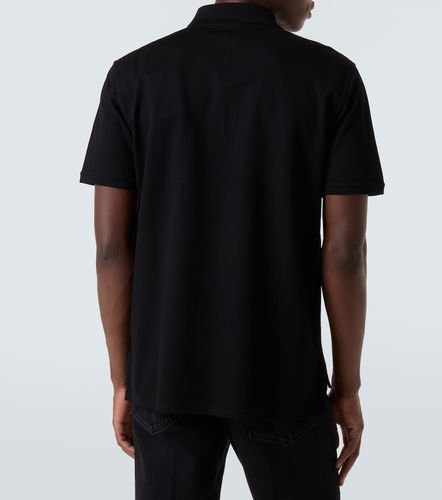 Polo en piqué de coton à logo - Givenchy - Modalova