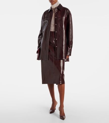 Sportmax Surchemise Borel en cuir - Sportmax - Modalova