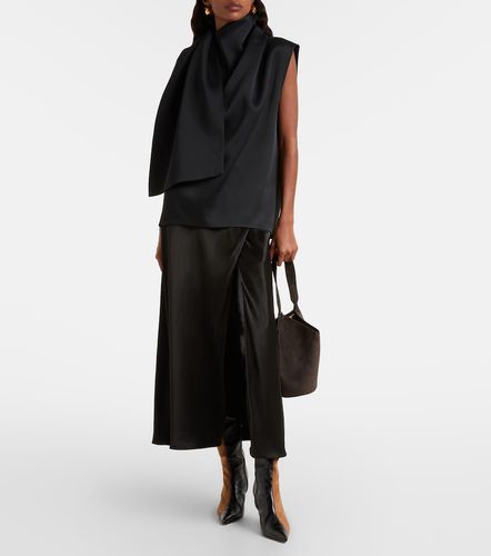 Khaite Jupe midi en satin - Khaite - Modalova