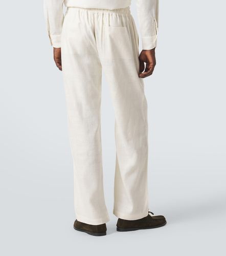 Saman Amel Pantalon droit en soie - Saman Amel - Modalova
