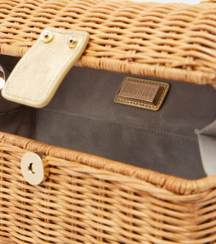 Sac Isla en osier à ornements - Judith Leiber Couture - Modalova