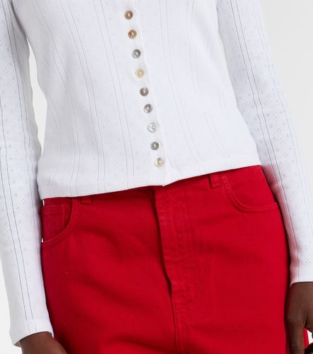 Róhe Cardigan en coton pointelle - Rohe - Modalova