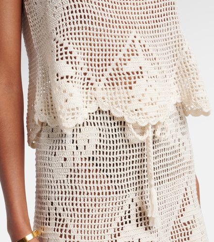 Top Rose en crochet de coton - Anna Kosturova - Modalova