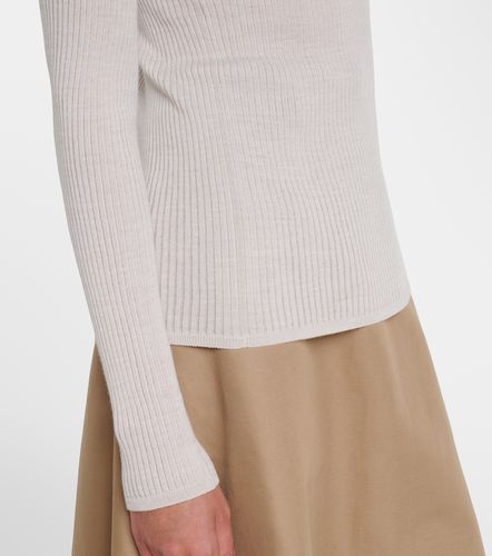 Pull à col roulé en laine vierge - Moncler - Modalova