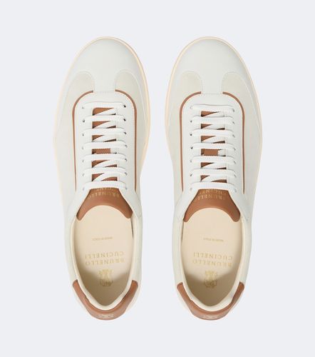 Baskets en daim et cuir - Brunello Cucinelli - Modalova