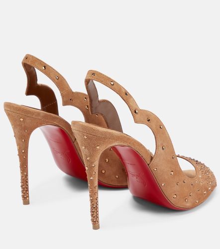 Sandales Nudes Degrachick en daim - Christian Louboutin - Modalova