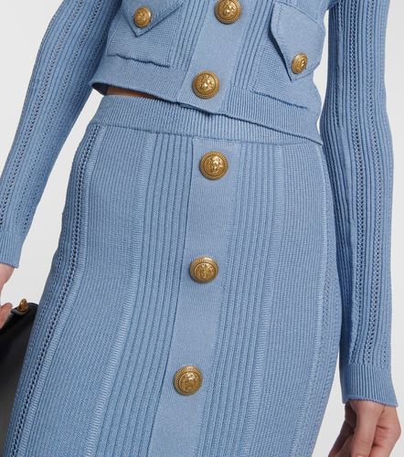 Balmain Jupe crayon en maille - Balmain - Modalova
