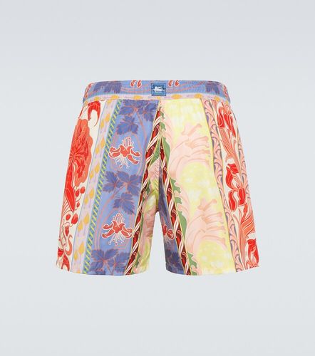 Etro Short de bain à imprimé - Etro - Modalova