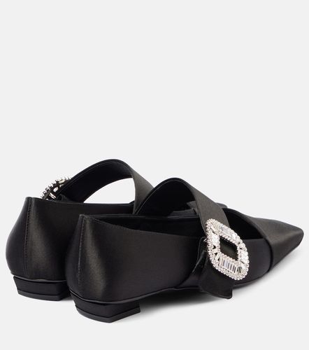 Ballerines Belle Vivier en satin à ornements - Roger Vivier - Modalova