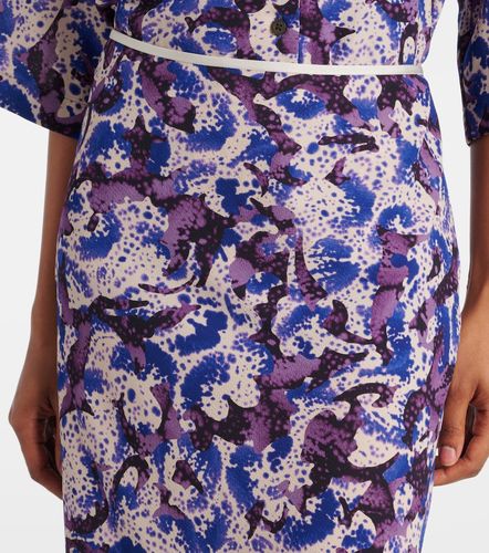Jupe crayon à fleurs - Dries Van Noten - Modalova