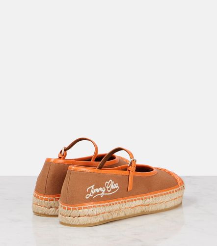 Espadrilles Aciel en toile et cuir - Jimmy Choo - Modalova