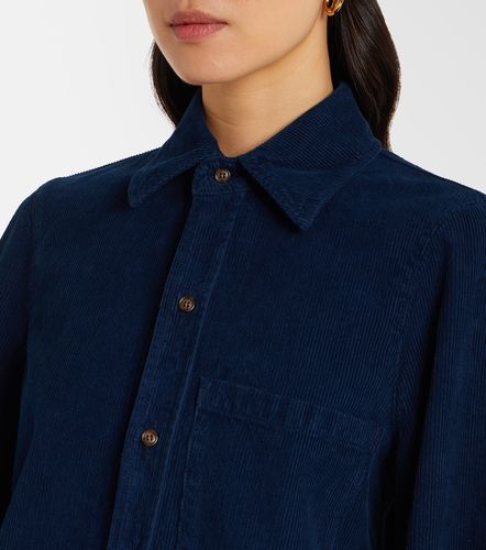 Chemise en velours côtelé de coton - Victoria Beckham - Modalova