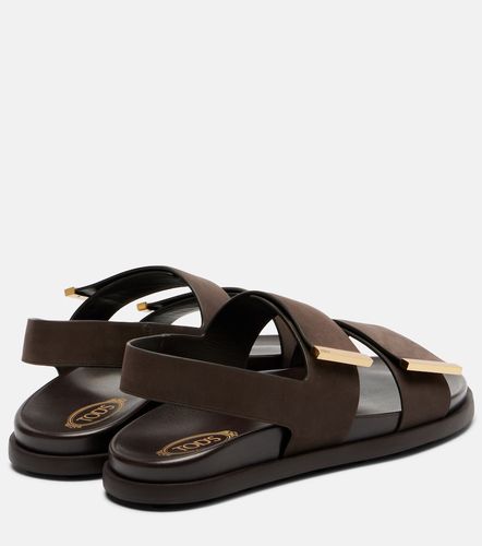 Tod's Sandales slingback en daim - Tod's - Modalova