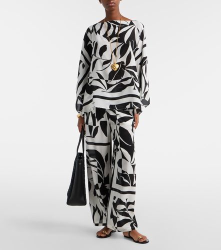 Blouse Ambuto imprimée en soie - Max Mara - Modalova