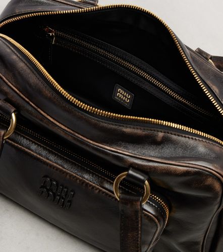 Miu Miu Sac Pocket en cuir - Miu Miu - Modalova