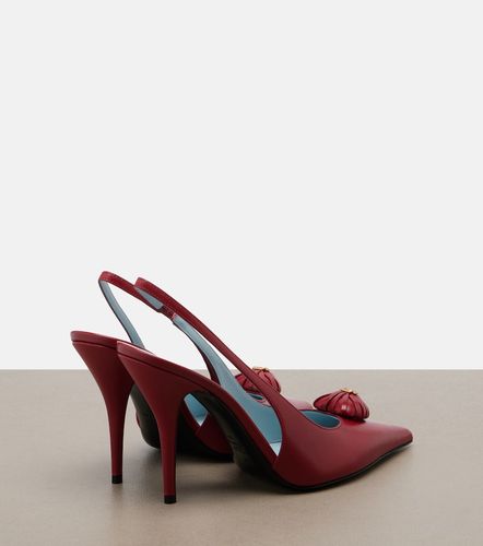 Escarpins slingback Cœur Royal en cuir - Valentino Garavani - Modalova