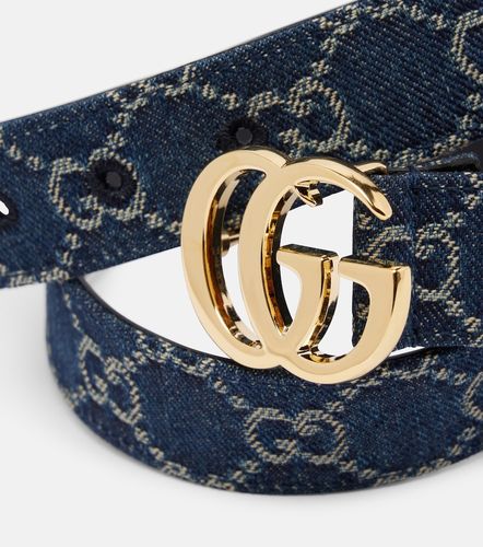 Gucci Ceinture GG Marmont en denim - Gucci - Modalova