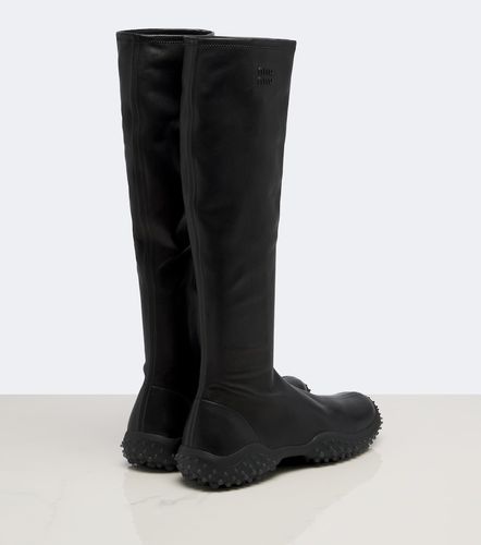 Miu Miu Bottes en cuir - Miu Miu - Modalova