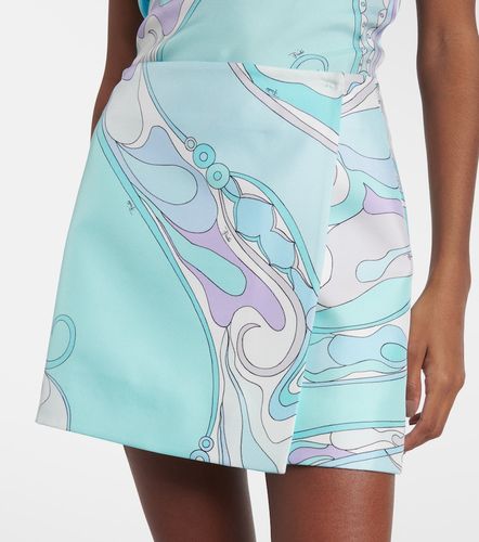 Pucci Mini-jupe Orchidee en soie - Pucci - Modalova