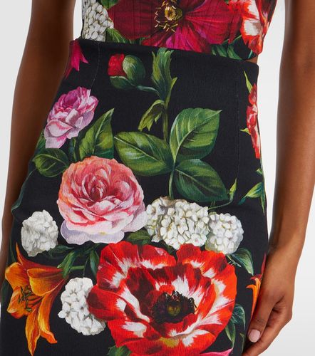Dolce&Gabbana Jupe crayon à fleurs - Dolce&Gabbana - Modalova