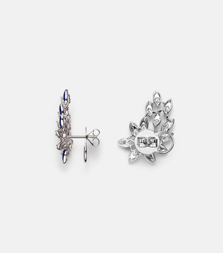 Boucles d’oreilles Petal en or blanc 18 ct et diamants - Kamyen - Modalova
